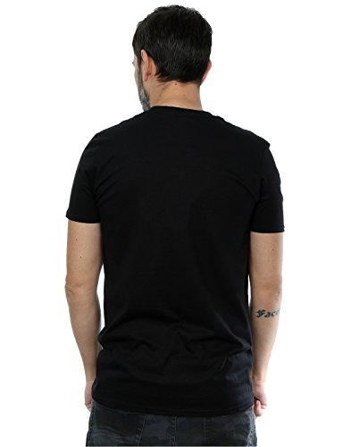 Rolling Stones The Classic Tongue Hombre Camiseta Negro XXL, 100% algodón, Regular