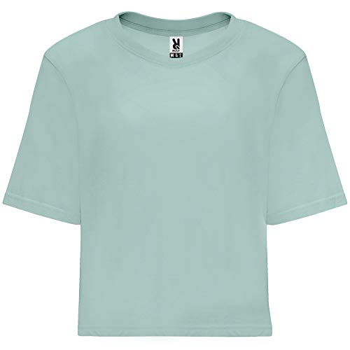ROLY Camiseta Diseño Mujer (Pack 5) | Talle Corto y Holgado | Oversize | 100% Algodón (5 Colores, M)