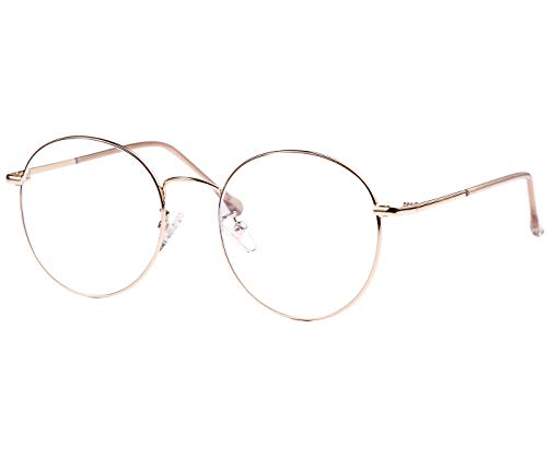 ROSA&ROSE Gafas para Ordenador Anti luz Azul - Gafas con Filtro de luz Azul bloqueo de luz azul Evita la Fatiga Ocular para Hombre Mujer