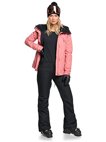 Roxy Backyard - Pantalón para Nieve para Mujer Pantalón para Nieve, Mujer, True Black, M