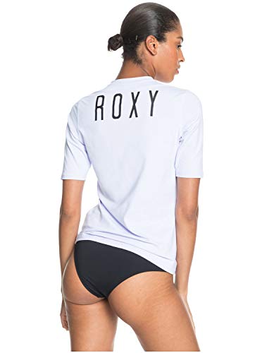 Roxy - Camiseta de Surf de Manga Corta con protección Solar UPF 50 para Mujer
