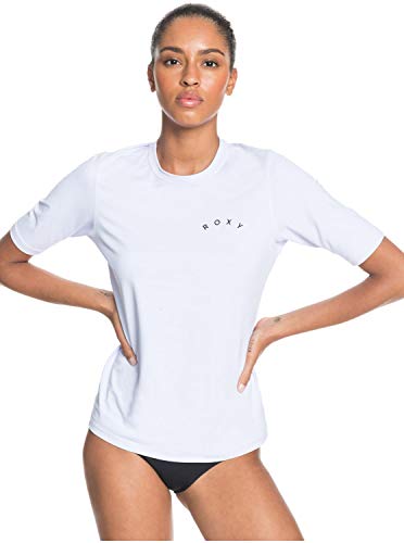 Roxy - Camiseta de Surf de Manga Corta con protección Solar UPF 50 para Mujer