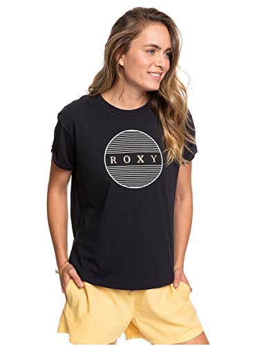 Roxy Epic Afternoon - Camiseta para Mujer Camiseta, Mujer, Anthracite, XL