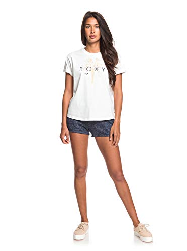 Roxy Epic Afternoon - Camiseta para Mujer Camiseta, Mujer, Snow White, L