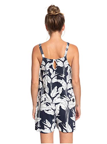 Roxy Favorite Song-Mono Corto con Tiras para Mujer, Mood Indigo Flying Flowers, S
