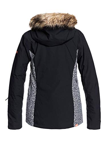 Roxy Jet Ski - Chaqueta Para Nieve Para Mujer Chaqueta Para Nieve, Mujer, true black pop animal, M