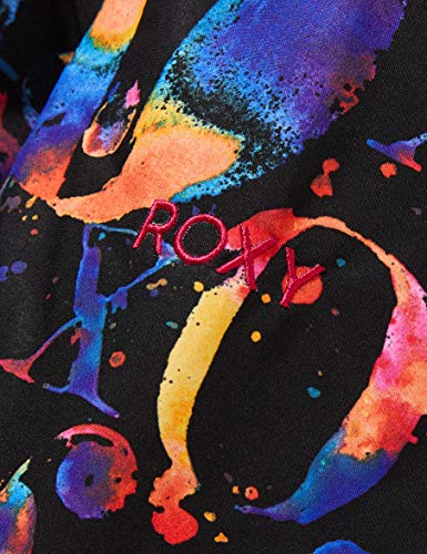 Roxy Jetty - Chaqueta Para Nieve Para Niñas 8-16 Chaqueta Para Nieve, Niñas, true black magic carpet, 14/XL