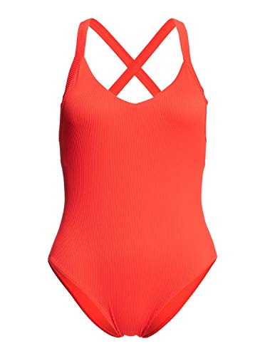 Roxy Mind of Freedom - Bañador Entero de Tejido Reciclado - Mujer - XL - Rojo