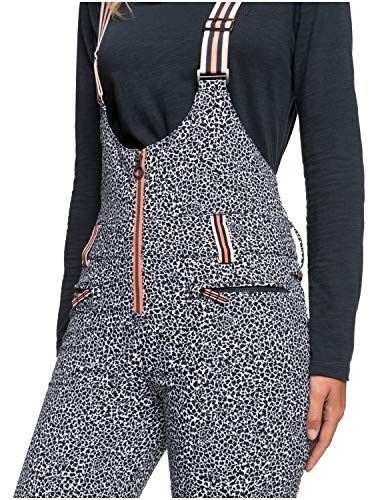 Roxy Pop Snow Summit - Pantalón Shell de Peto para Nieve - Mujer - XL - Negro