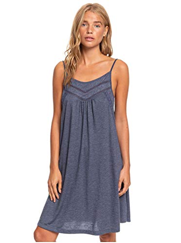 Roxy Rare Feeling - Vestido De Tiras para Mujer Vestido De Tiras, Mujer, Mood Indigo, XS