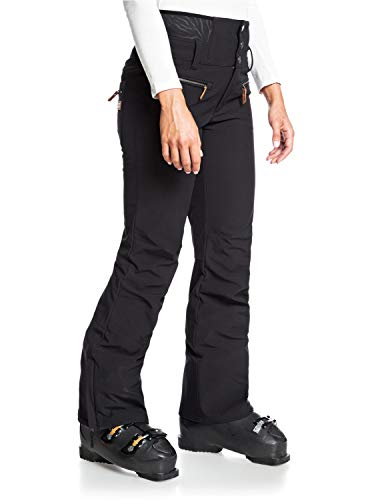 Roxy Rising High-Pantalón Shell para Nieve para Mujer, True Black, XS