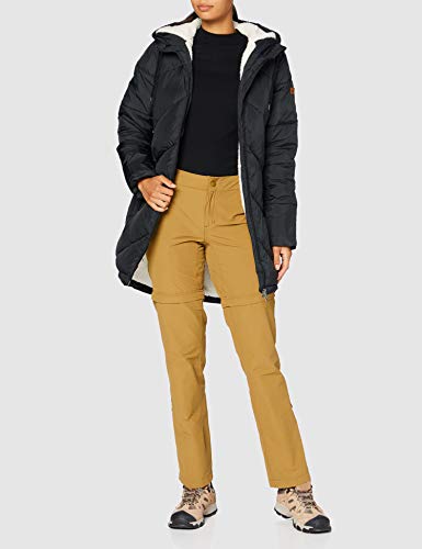 Roxy Storm Warning - Chaqueta Resistente Al Agua De Corte Amplio Con Capucha Y Acolchado Para Mujer Chaqueta Resistente Al Agua De Corte Amplio Con Capucha Y Acolchado, Mujer, anthracite, M