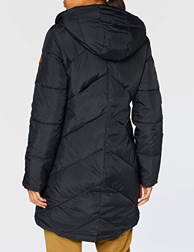 Roxy Storm Warning - Chaqueta Resistente Al Agua De Corte Amplio Con Capucha Y Acolchado Para Mujer Chaqueta Resistente Al Agua De Corte Amplio Con Capucha Y Acolchado, Mujer, anthracite, M