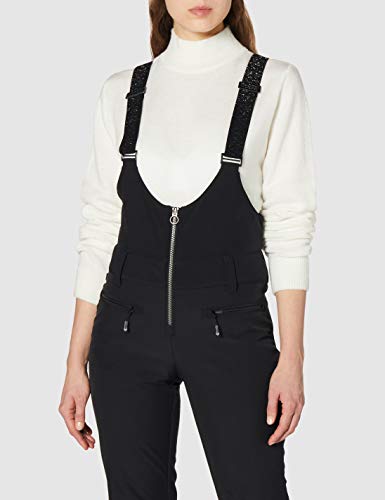 Roxy Summit-Pantalón Shell De Peto para Nieve para Mujer, True Black, XL