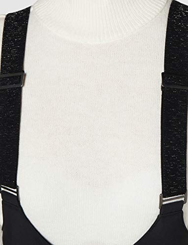 Roxy Summit-Pantalón Shell De Peto para Nieve para Mujer, True Black, XL