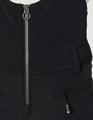 Roxy Summit-Pantalón Shell De Peto para Nieve para Mujer, True Black, XL