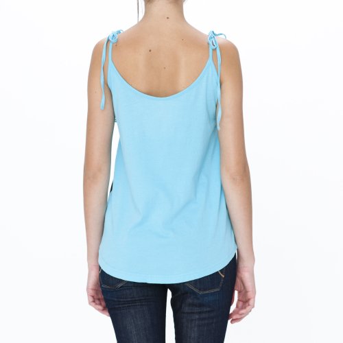 Roxy Sunny Side Surf Amore - Camiseta de Tirantes para Mujer Azul Turquesa Talla:Extra-Large