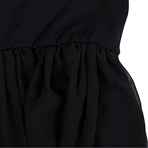Ruiying Falda Partidade Disfraz Gasa para Mujeres Embarazadas ,Accesorios de Fotografía,Vestido de Premamá Fuera de Hombro Ropa Con Manga Larga (L, Negro)