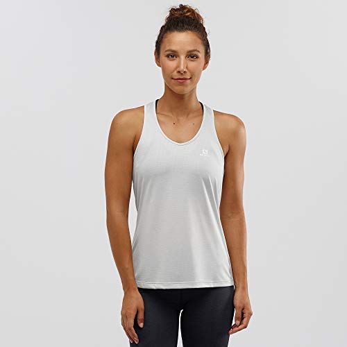 Salomon Agile Camiseta De Tirantes Mujer Trail Running Sanderismo