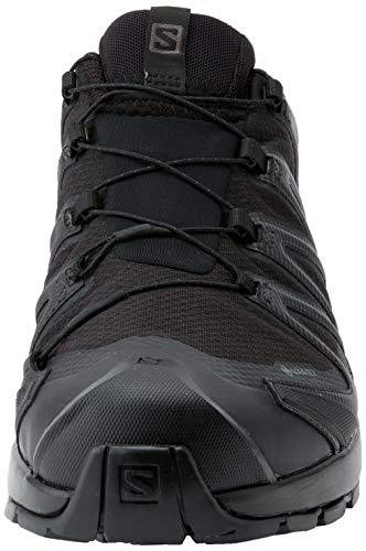 Salomon XA Pro 3D V8 GTX, Zapatillas De Trail Running Y Sanderismo Impermeables Versión Màs Ligera Hombre, Color: Negro (Black/Black/Black), 42 2/3 EU