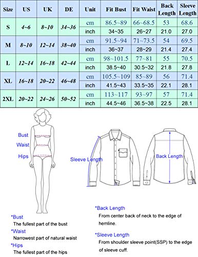 SCARLET DARKNESS Camisa Medieval de Fiesta Blusa Victoriana de Volantes con Cuello Subido de Volantes para Mujer XL Negro