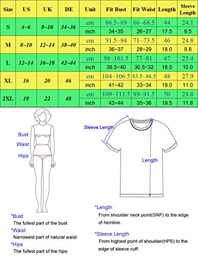 SCARLET DARKNESS Camisa Medieval de Mangas Cortas con Escote Cuadrado para Mujer S Blanco