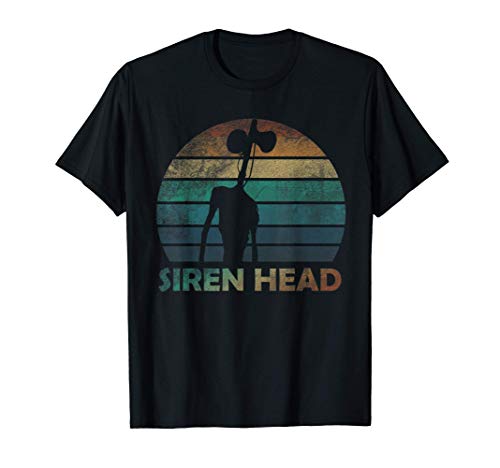 Scary Siren Head Horror Vintage / halloween meme regalos par Camiseta