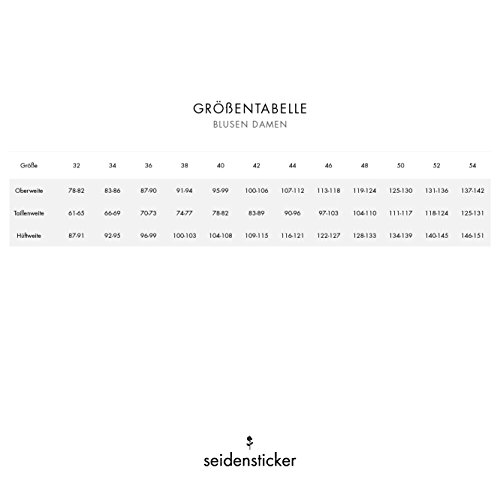 Seidensticker Damen Bluse – Bügelfreie, taillierte Hemdbluse für eine Feminine Silhouette und optimalen Tragekomfort – Langarm – 100% Baumwolle, Azul (Dunkelblau 18), Small para Mujer