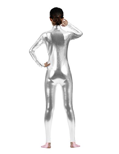 Sheface - Mono - para mujer plateado plata XXL