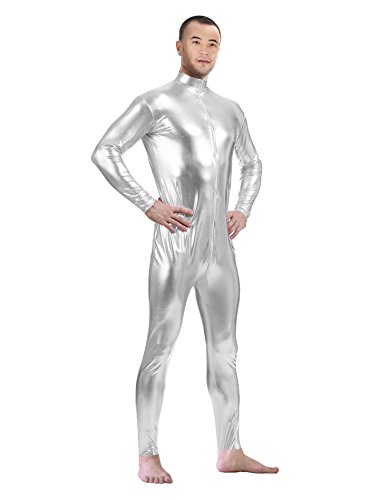 Sheface - Mono - para mujer plateado plata XXL