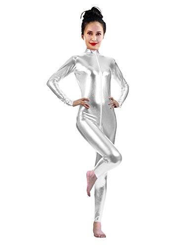 Sheface - Mono - para mujer plateado plata XXL