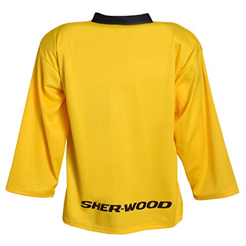 sher-Wood Practice - Camiseta, Color Amarillo, Talla M