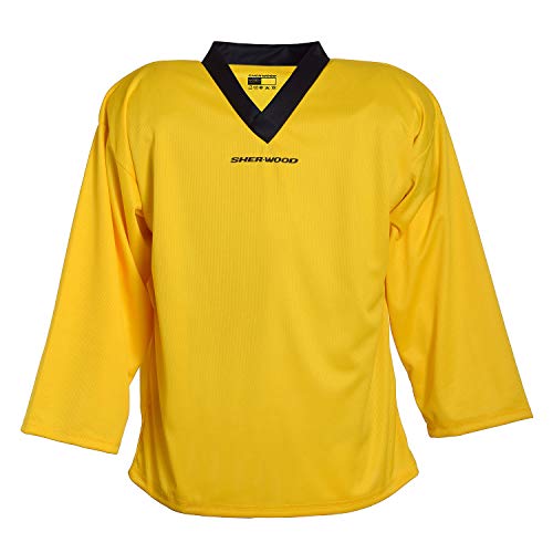 sher-Wood Practice - Camiseta, Color Amarillo, Talla M