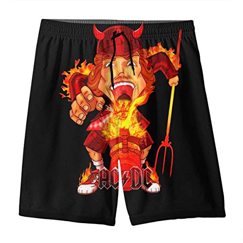 Shichangwei ACDC - Bañador para hombre, color blanco