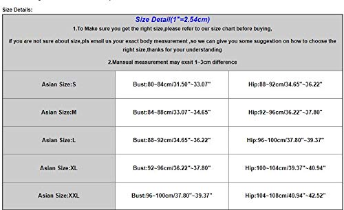 SHOBDW Liquidación de Venta Ropa Interior para Mujer Sexy camisón de Encaje Top Mini Falda Set G-String Ropa de Dormir Vestido de Vacaciones Babydolls Conjunto de lencería Sexy (M, S-Negro)