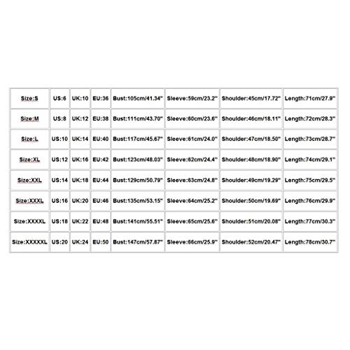 SHOBDW Liquidación Venta Abrigos Mujer Invierno Largos 2019 Moda Informal Outdoor Abrigo Parka Capucha Impermeable Rompevientos Mujer Cremallera Bolsillo Chaqueta Mujer Talla Grande(Negro,L)