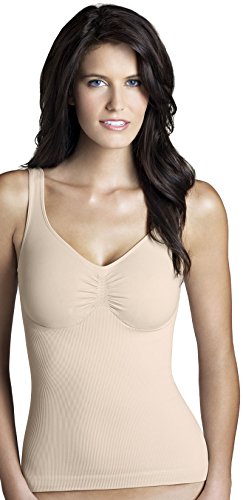 ShopINess Camiseta Moldeadora con Relleno de Pecho (Carne, S)