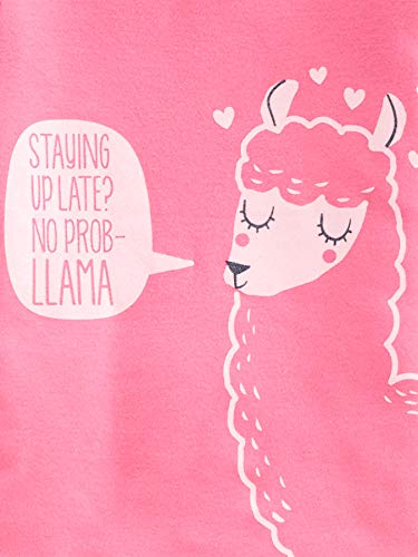 Simple Joys by Carter's 6-Piece Snug Fit Cotton Pajama Set Infant-and-Toddler Sets, Flamenco/Fresas/Llama, 5-6 años, Pack de 6