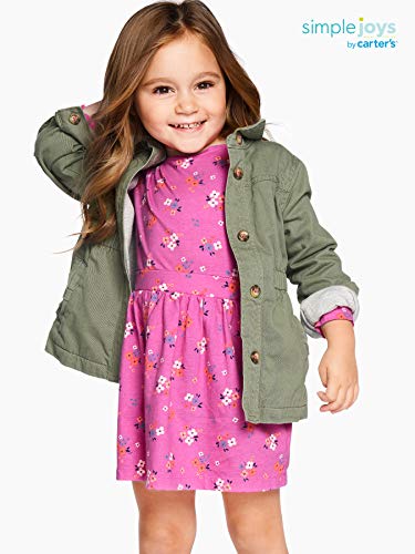 Simple Joys by Carter's - Abrigos - para bebé niña verde verde oliva 4T