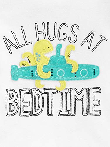 Simple Joys by Carter's - Pijama dos piezas - Juego de pijama de algodón de ajuste cómodo de 6 piezas. - para niño azul Dragons/Igauana 4 Years