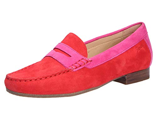 Sioux Corbina, Mocasines Mujer, Fire/Pink 005, 40 EU