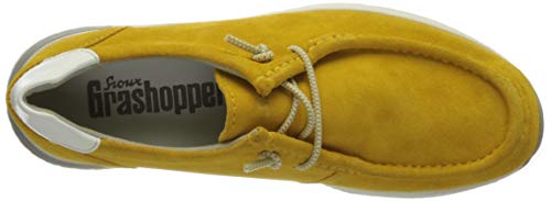 Sioux Grash-d192-59, Zapatillas Mujer, Amarillo (Amber/Weiss 006), 38 EU