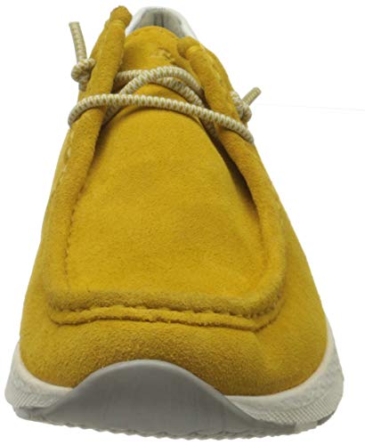 Sioux Grash-d192-59, Zapatillas Mujer, Amarillo (Amber/Weiss 006), 38 EU