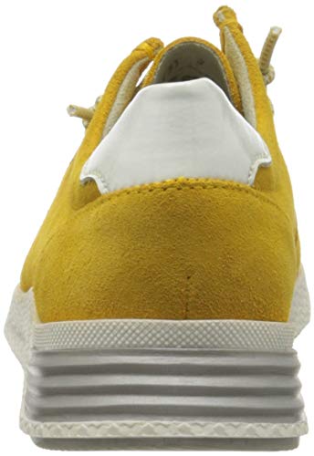 Sioux Grash-d192-59, Zapatillas Mujer, Amarillo (Amber/Weiss 006), 38 EU