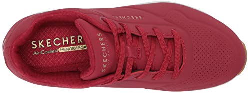 SKECHERS 73690 DKRD Zapatilla UNO Stand ON Air Mujer Rojo 39