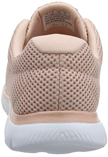 Skechers Summits, Zapatillas Mujer, Rosado (Ros Black Mesh/Trim), 38 EU