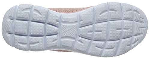 Skechers Summits, Zapatillas Mujer, Rosado (Ros Black Mesh/Trim), 38 EU