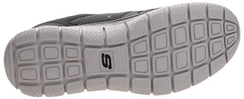 Skechers Track, Zapatillas de Entrenamiento Hombre, Multicolor (CCLM Black Leather/Mesh/Trim), 42.5 EU
