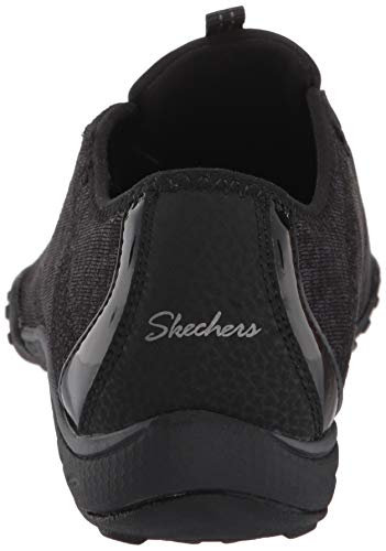 Skechers Women's Breathe-Easy - Opportuknity Shoe, BLK, 10 M US