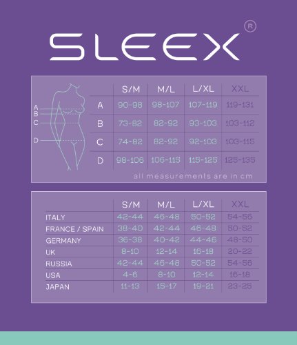 SLEEX Camiseta Moldeadora con Tirantes Finos, Carne, Talla L/XL